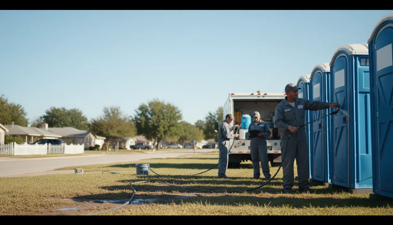 Long-Term Portable Toilet Rental in Vail, IA near me